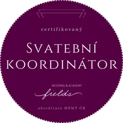 Logo certifikovaný Svatební koordinátor